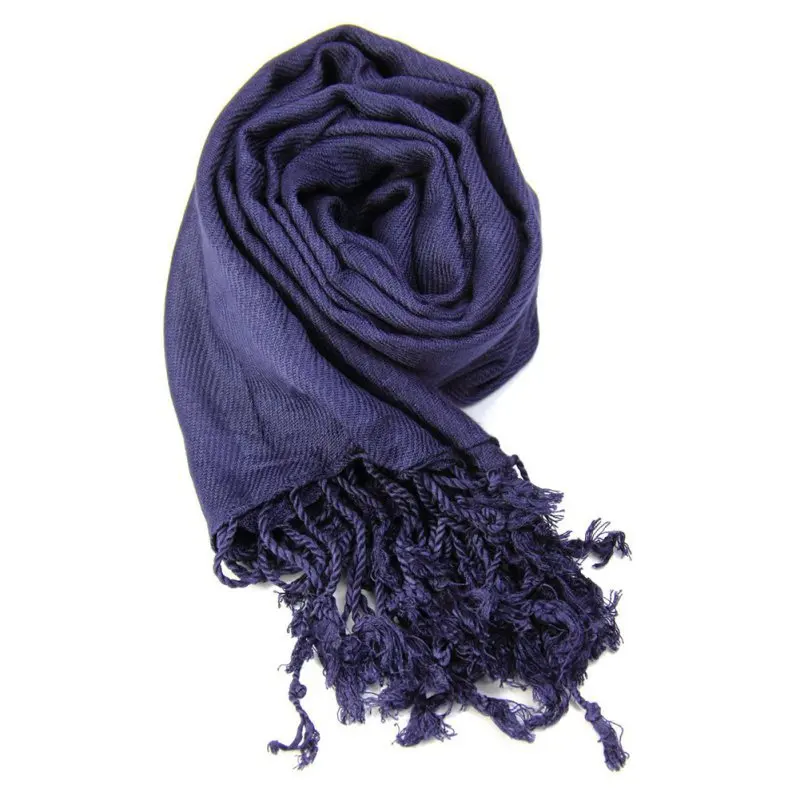 

Soft Women Neck Scarf Plain Pashmina Shawl Hijab Wrap Viscose Stole Colors
