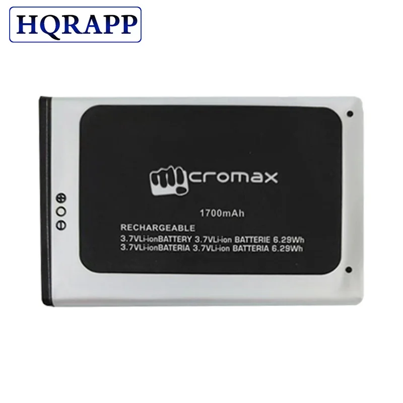 100% New Q333 Li-ion Phone Battery For Micromax Rechargeable Mobile cell phone Track Code | Мобильные телефоны и