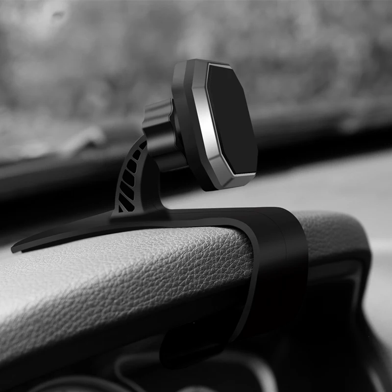 Fimilef Универсальный циферблат автомобильный держатель 360 Вращение Чехлы для мобильного телефона с магнитной защелкой держатель Подставка для безопасного вождения держатель для iPhone samsung