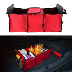 Многофункциональный Водонепроницаемый складной теплый мешок хранения Авто Вернуться задний багажник сиденье большая сумка для хранения