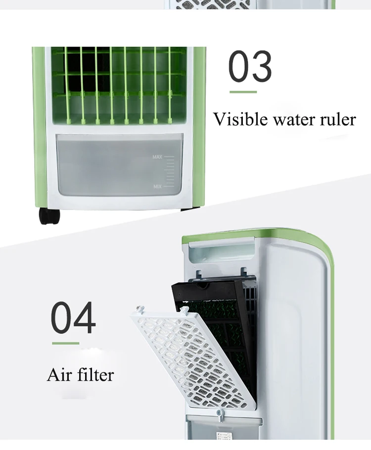 remoto refrigerado a água ventiladores umidificador