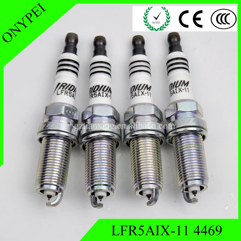 4 шт.) LFR5AIX-11 4469 Иридиевые свечи зажигания для hyundai Nissan Infiniti Yamaha LFR5AIX 11 LFR5AIX11