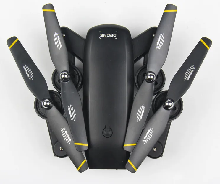

Newest Folding RC Drone with Double Camera Selfie Helicopter 2MP wifi FPV Quad copter