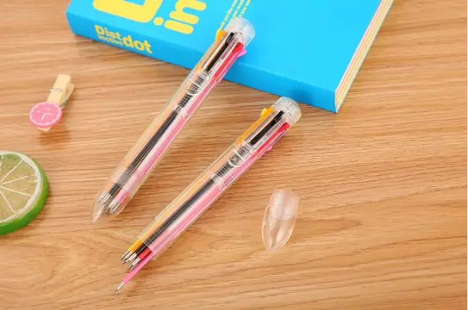 Продукт 1 новая многоцветная шариковая ручка многофункциональная 8 в 1 цветные канцелярские товары креативные школьные принадлежности Пресс граффити ручка