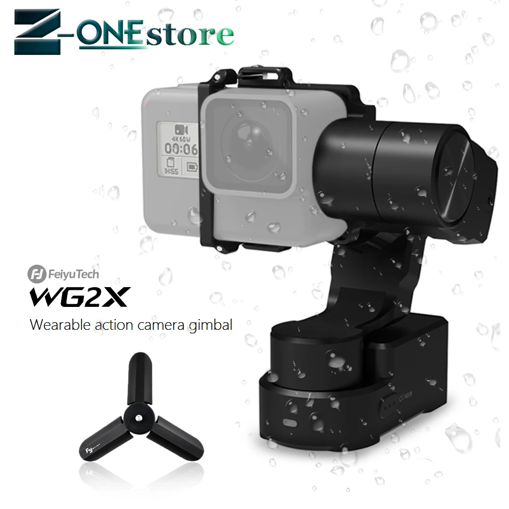 Feiyutech Feiyu Wg2x Splashproof 3axis Wearable Gimbal Stabilizer For