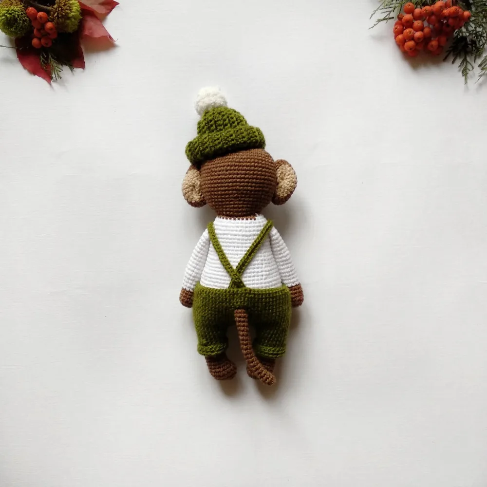 Вязаные Игрушки Кукла-амигуруми обезьяна Номер модели XH0412067