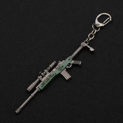 PUBG AK47 98K M416 M24 AWM модный брелок для мотоцикла, брелок для автомобиля, интерьерный подвесной брелок для ключей OEM Ювелирный брелок