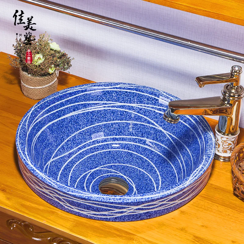 Taichun бассейна старинные jingdezhen керамические ванной бассейна taichung расслоение ленты z012