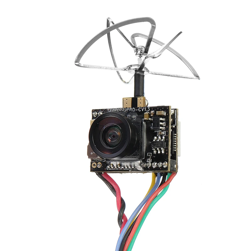 Eachine TX02Pro с Smartaudio OSD AIO 5,8G 40CH 200 mW VTX 700TVL 1/4 cmos-камера для fpv-полетов Камера NTSC для FPV Мультикоптер Дрон модели