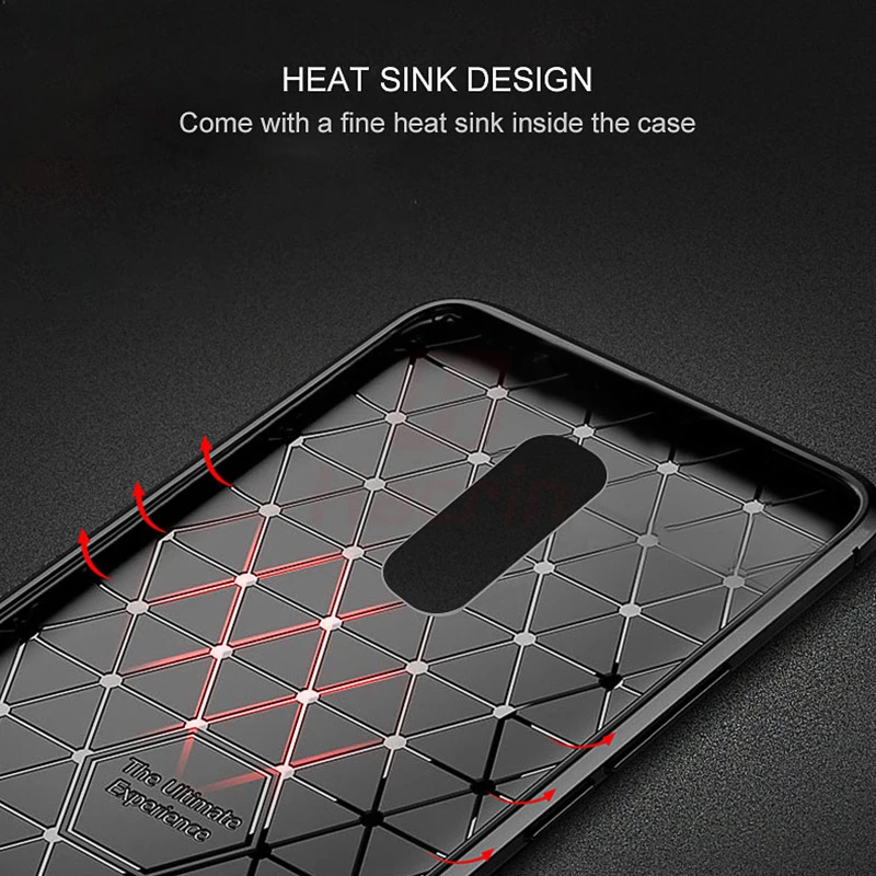 For Xiaomi Redmi 5 Plus Case Carbon Xiaomi Redmi 5 Case Brushed TPU Silicone Protective Back Cover Shockproof for xiami Redmi5