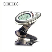 Seiko STMX1 Clip En El Sintonizador/Metrónomo Del Sintonizador para Eléctrico/Acoustic Guitar Bass Tuner