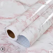 Мраморные водонепроницаемые наклейки масло для кухни шкафы столешница для мебели ремонт обои Гостиная самоклеющиеся обои
