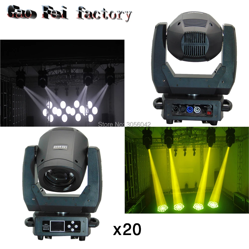 

150W Spot Light Led Moving Head Beam dj equipment DMX512 China light (20pcs/lot)