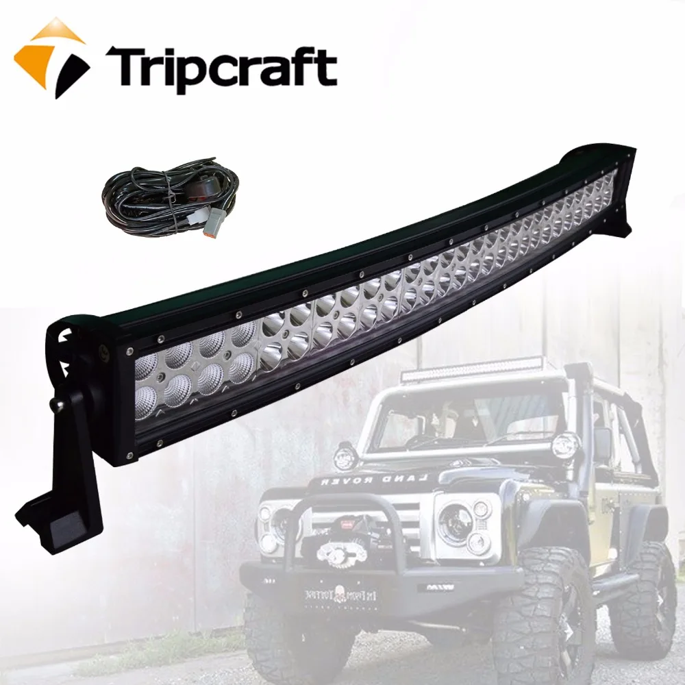 

31.5" 180w LED WORK LIGHT BAR curved led car headlight 12V 24V SPOT BEAM work lamps for Offroad truck boat ramp SUV ATV UAZ 4x4