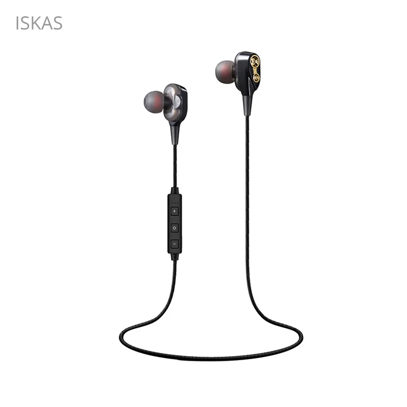 

ISKAS Wireless Earphones Wireless Head Phones Gaming Cell Phones Music Electronics Technology Bluetooth Handsfree Good Quad-core