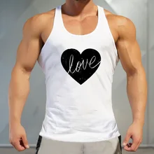 Мужские желтые топы без рукавов хлопковые спортивные футболки для бега майка для фитнеса Stringer Muslce трусы