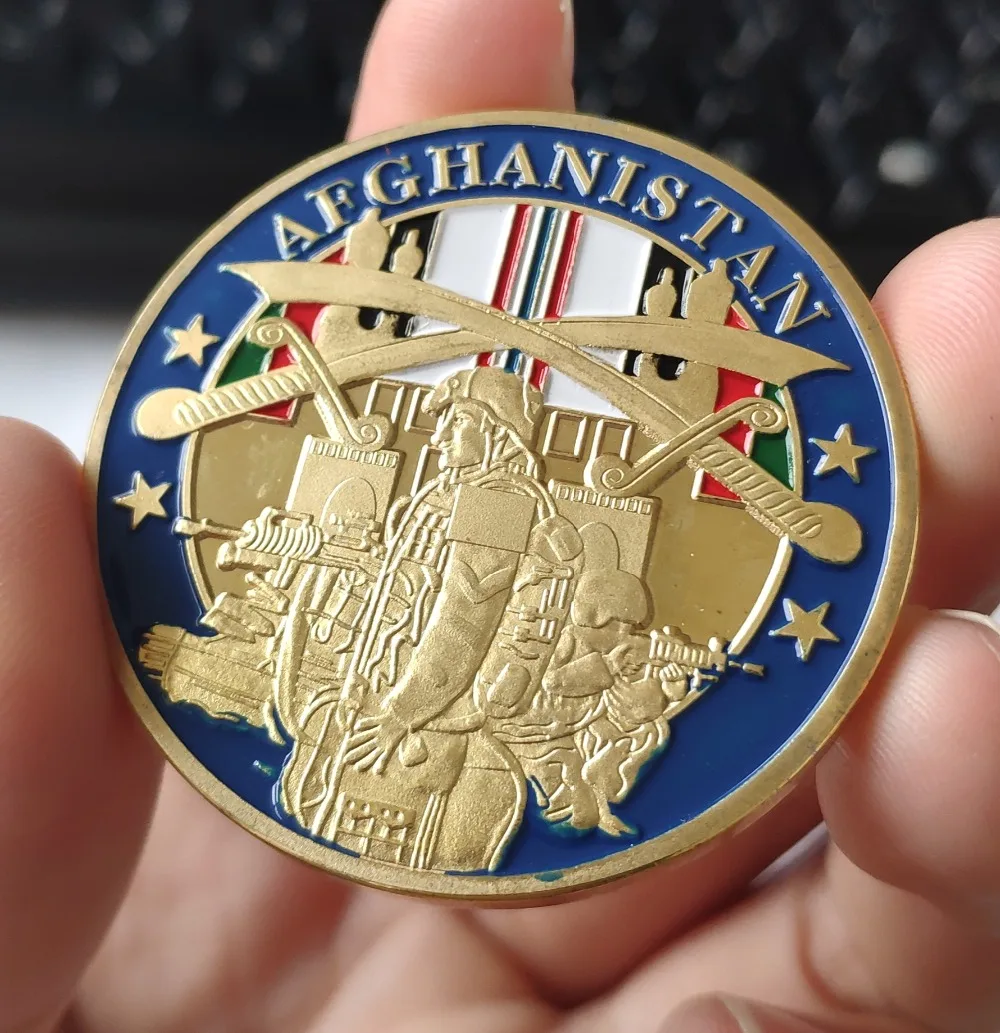 Operation Enduring Freedom Afghanistan Challenge Coin  (2)