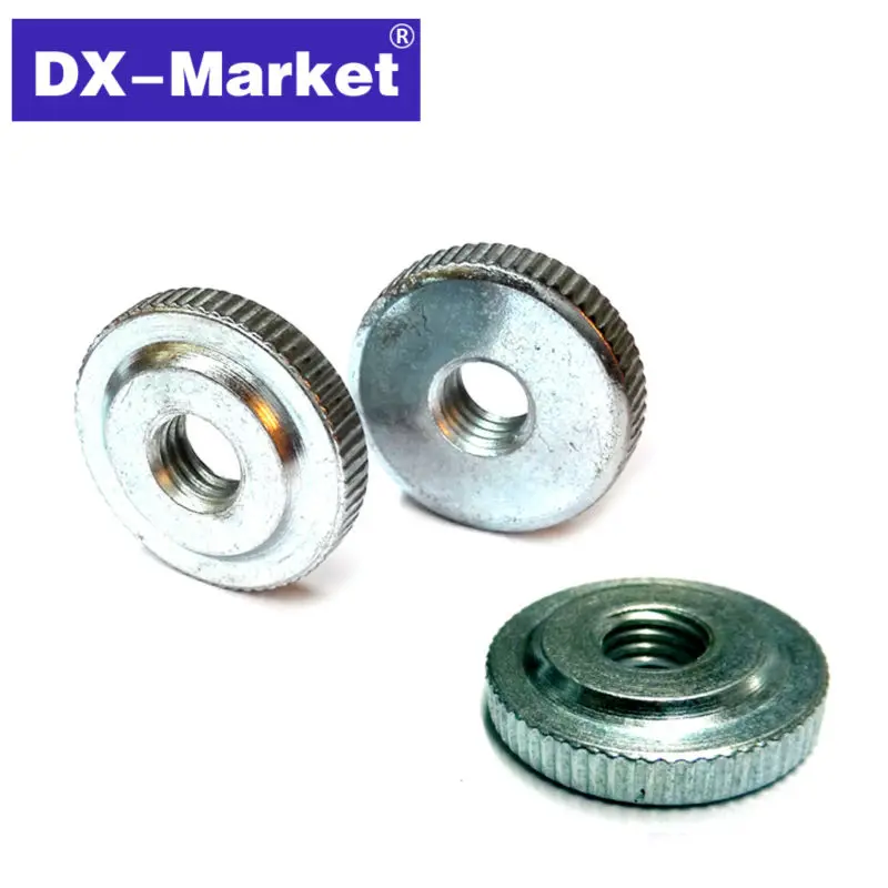 bru/ñido de madera maciza de acero DIN 467 -- Tuerca moleteada M4 el soporte de metal cantidad disponible