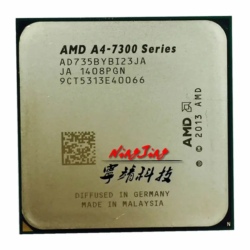 Четырехъядерный процессор AMD A4-Series A4 7350B 7300 7350 3 4 ГГц AD735BYBI23JA Socket FM2 + | Компьютеры и