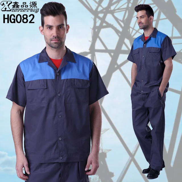 10sets set male workwear work clothes tooling customize thin men's