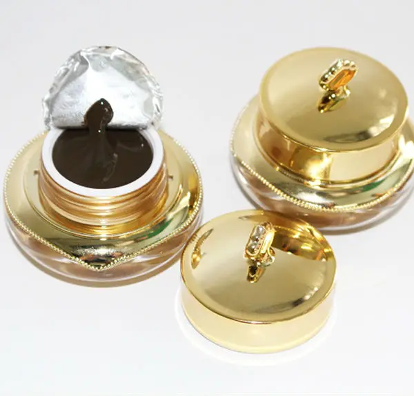 

3 Pieces a lot Gold Bottles Tattoo Ink Paste for Microblading Manual Pen Ink Used From Eyebrow embroidered Best Quality