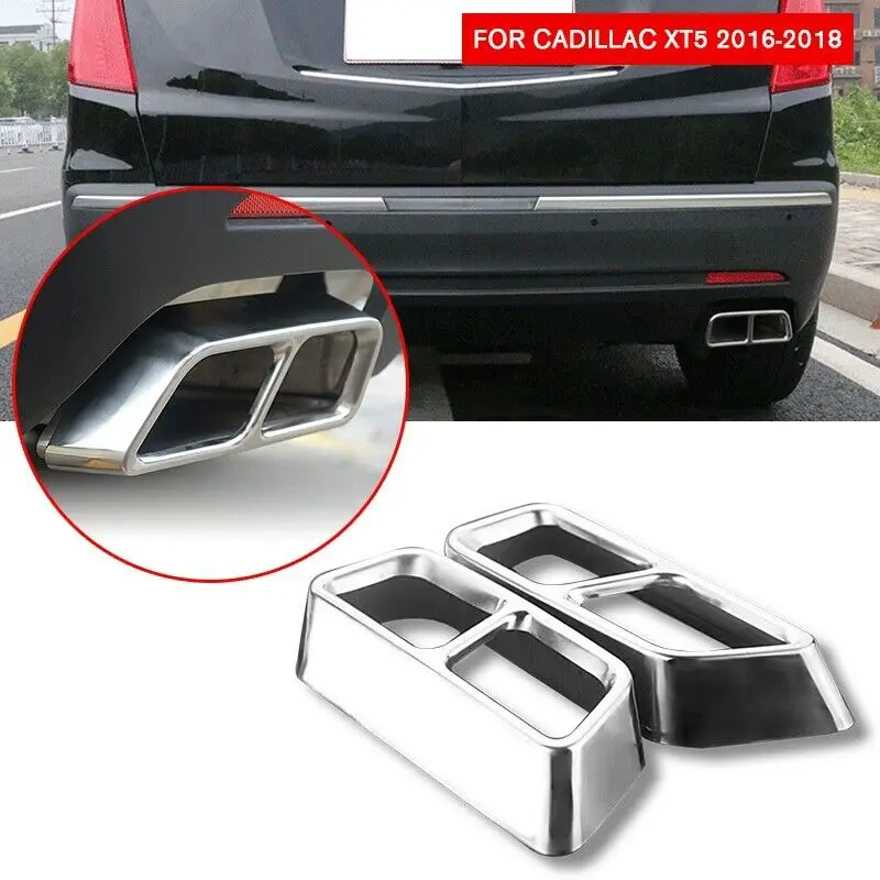 Estojo de Tubo de Escape para Pcmos Adequada para Cadillac Peças de Carro Silenciadores de Sistemas Guarnição Inoxidável Novos Xt5 2020-2020-2020