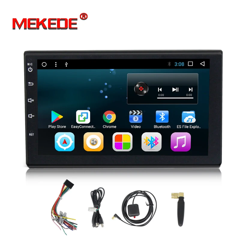 

HD 1024x600 Allwiner T3 T8 2G RAM universal Car Radio Double Car DVD Player GPS Navigation In dash Car PC Stereo Head Unit video