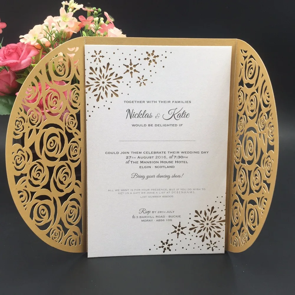us 83 0 arabic wedding invitation cards lovely rose laser cut wedding invitation card in red in cards invitations from home garden on aliexpress wedding invitation cards with photos
