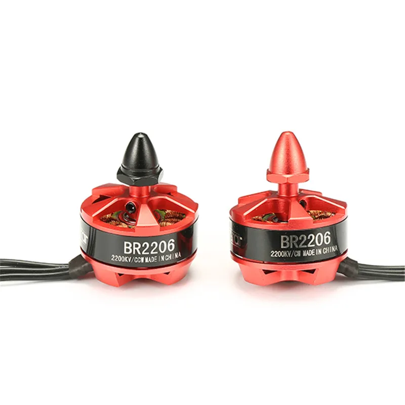 

High Quality New Racerstar 2206 BR2206 2200KV 2-4S Brushless Motor CW/CCW For QAV280 300 330 RC Multirotor