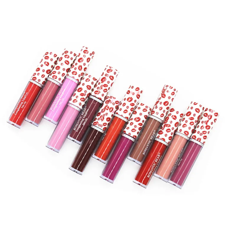 1 шт. увлажняющая матовая губная помада Beauty Batom долговечный Labiales красный матовый 12