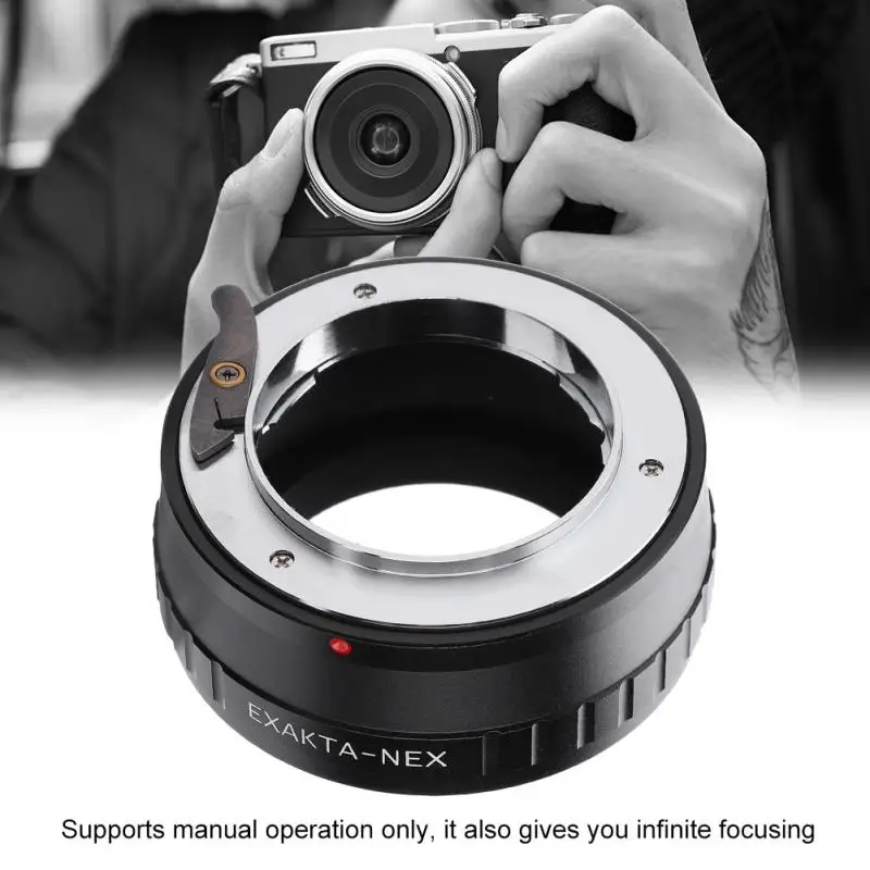 EXA NEX Manual Focusing Adapter Ring for Exakta Lens for Sony E Mount