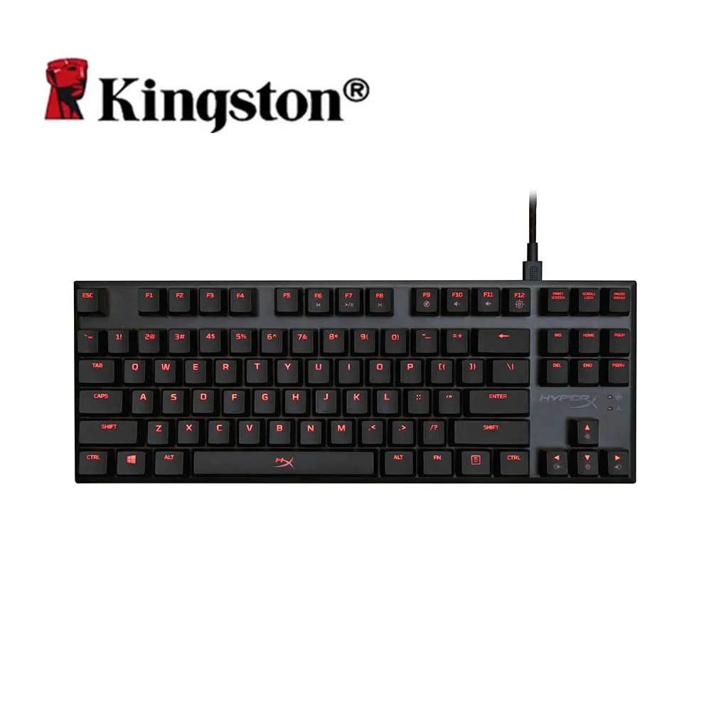 

Kingston HyperX Alloy FPS Pro Mechanical Keyboard Cherry MX Gaming Keyboards Backlight LED Anti-ghosting Full N-key Rollover