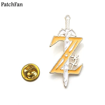 

20pcs/lot Patchfan cute Zinc alloy tie pins badges para shirt bag clothes cap backpack shoes brooches badges A1833