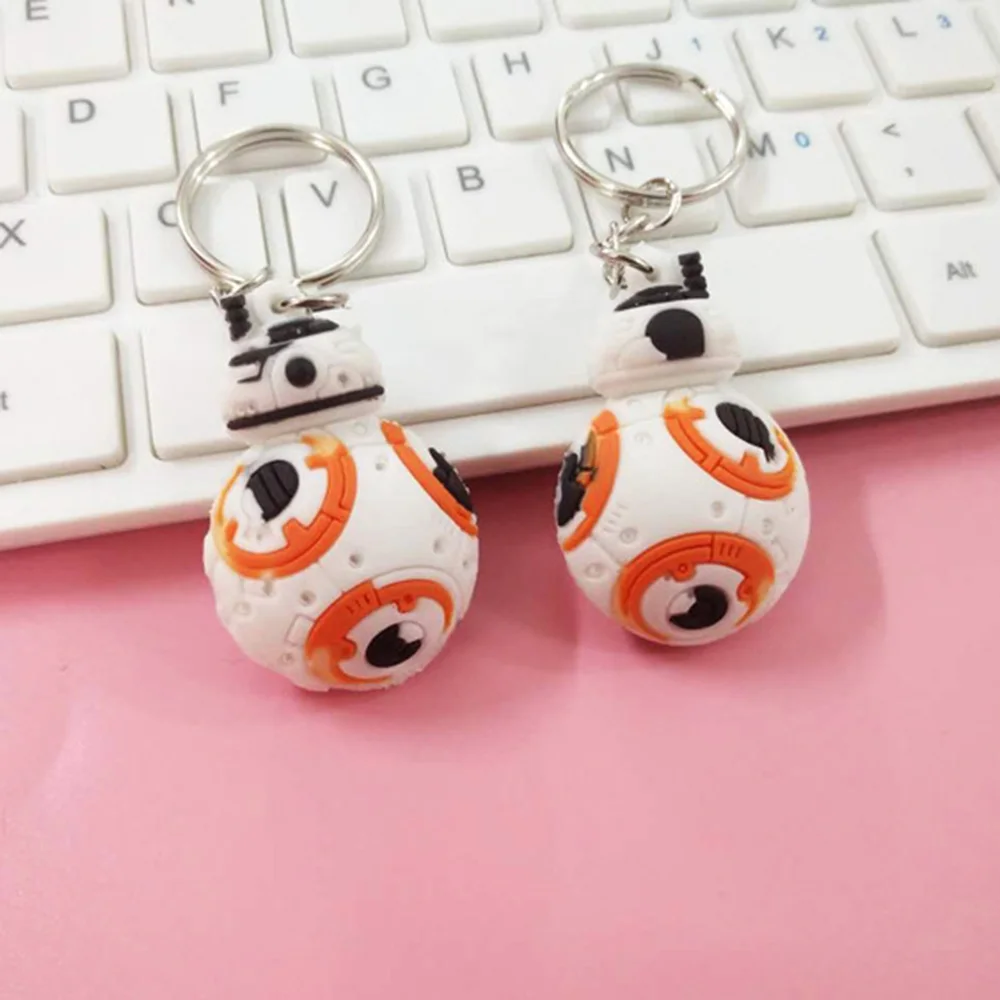 SUTI 1 pieza Llavero unids de Star War Darth Vader Storm Trooper acción Minifigure Llavero Star War figuras de acción juguete regalo Llavero