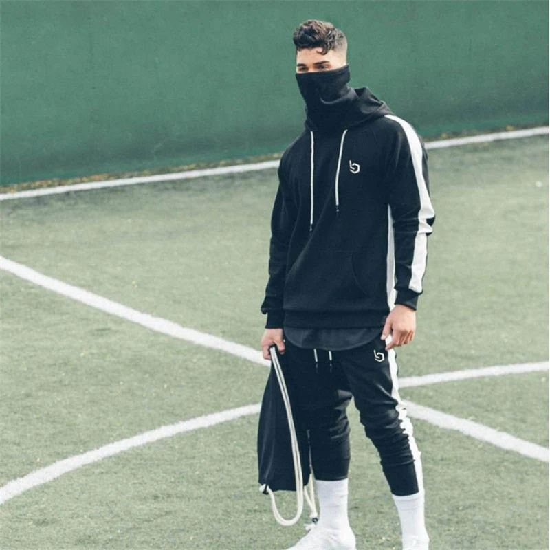 Спортивный костюм осень зима спортивный для мужчин бега спортивная одежда