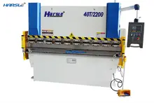HARSLE Brand CE Standard WE67K 63TX2500 Aluminum metal bending machine in stock