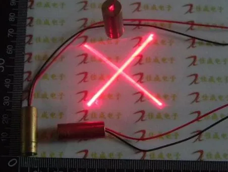 

Free shipping 10pcs 9mm 650nm 3V Laser Dot Diode Module Head Red cross line