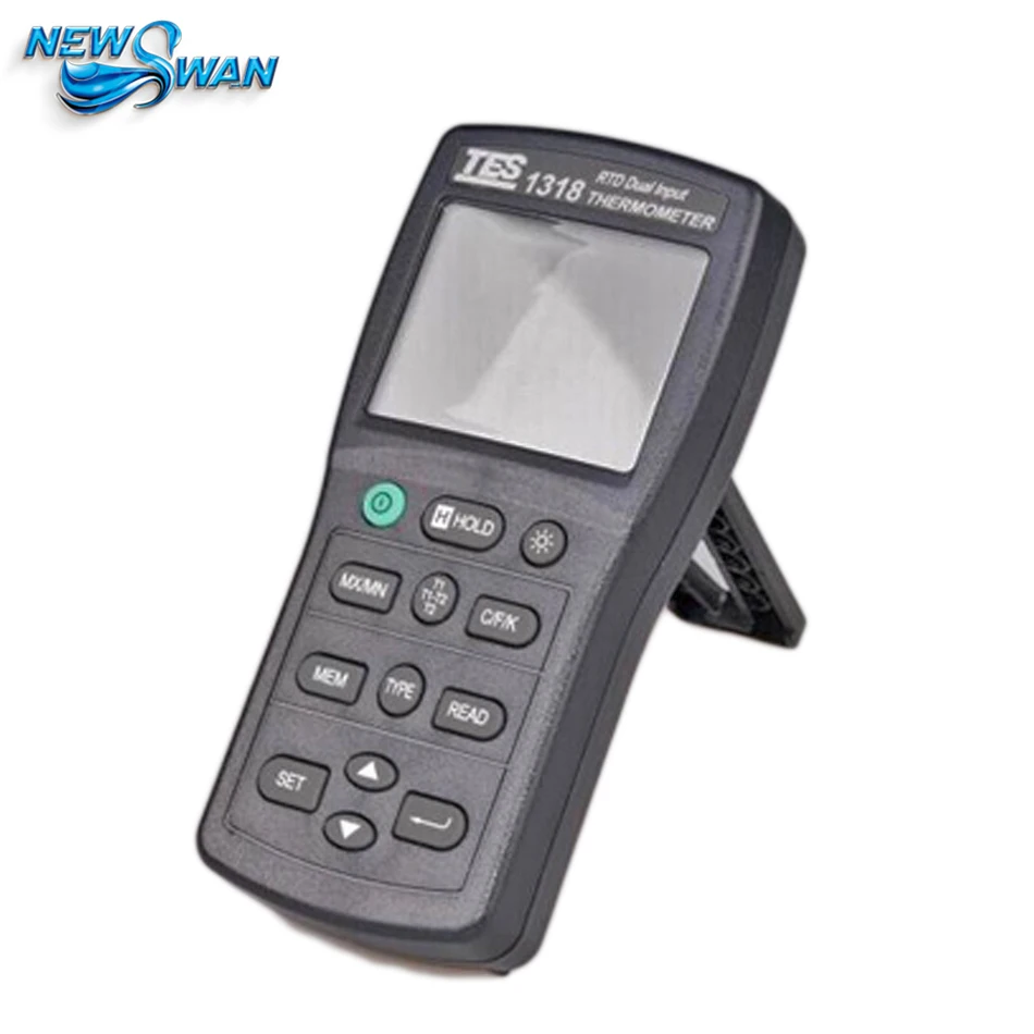 

TES-1318 Dual Input Function Platinum RTD Thermometer Electronic Thermometer