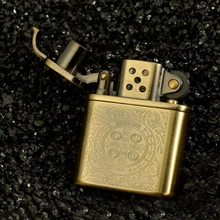 Зажигалка без топлива) бренд Zorro constantine металлическая бензиновая зажигалка, старинный Керосин Зажигалка