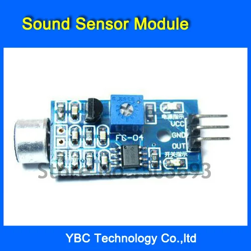 5 шт./лот обнаружения звука Сенсор звуковой модуль Сенсор Интеллектуальный автомобиль
