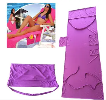 

80pcs candy color Beach Lounge comfortable Chair Covers Summer Party Gifts SL5850