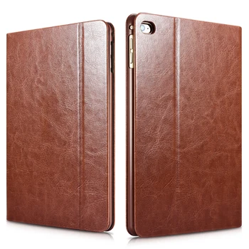 

New Arrival Retro Simple Flip Leather Case for iPad Air2 9.7 inch Foldable Business Stand Smart Cover for Apple iPad6 Air 2