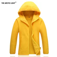 Арктический светильник Для мужчин и Для женщин зимой на открытом воздухе Пеший Туризм флис куртки мужской женский спортивный кемпинг теплый комфорт куртка пара пальто