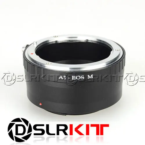 Кольцо адаптер для объектива Nikon F беззеркальное крепление и камеры Canon EOS M