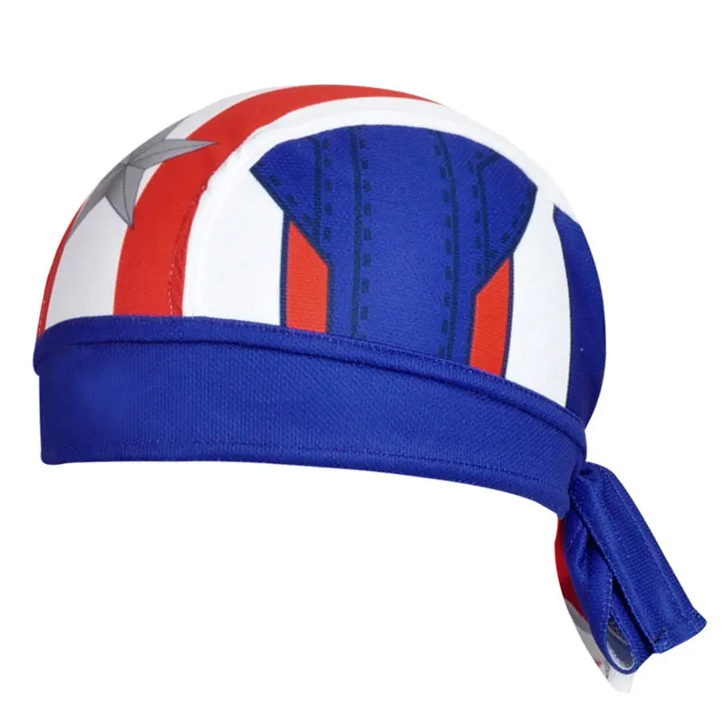 Дышащая многофункциональная Женская Мужская велосипедная шапка головной платок велосипедная Кепка бандана-капюшон повязка на голову MTB череп пиратский платок на голову - Цвет: CHJ013