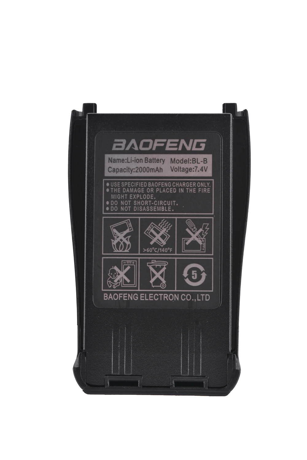 100% Оригинал Baofeng UV-B5 двухстороннее радио УКВ 5 Вт 99CH Ham Радио fm-передатчик портативная рация B5 трансивер