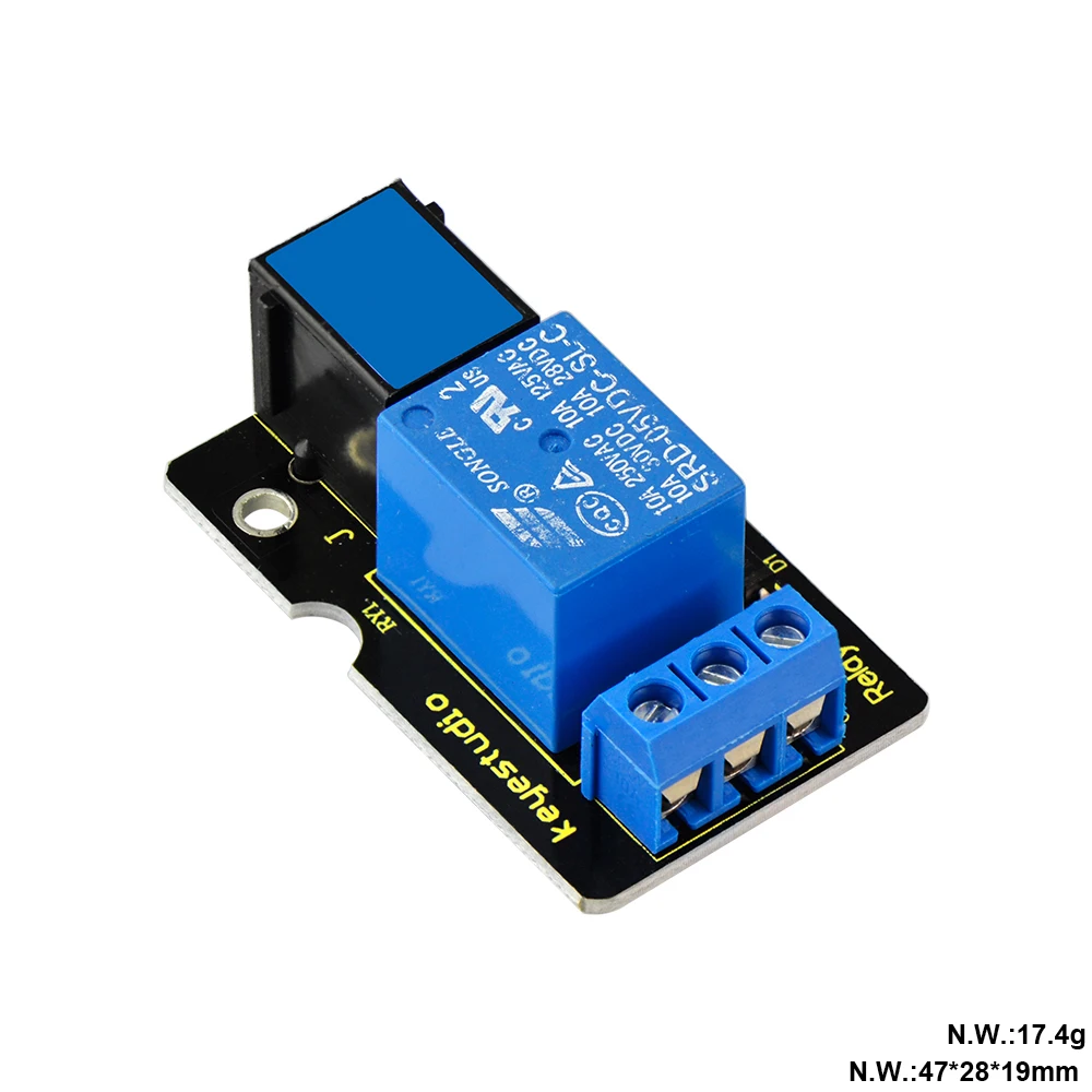 Новый! Keyestudio простая вилка Одно реле Один канальный модуль для Arduino пара|module for