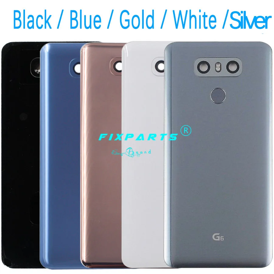 Стеклянная Крышка батарейного отсека для LG G6 H870 H870DS H871 H872 H873 LS993 US997 VS998 задняя