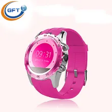 GFT KW08 smartwatch sim android compass wireless wacth runde uhr smart wasserdichte sport armbanduhr pulsmesser