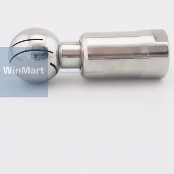 

DN15 1/2" BSP Female Thread Sanitary Fitting Rotary Spray Ball Tank Cleaning Homebrew for 304 Stainless Steel